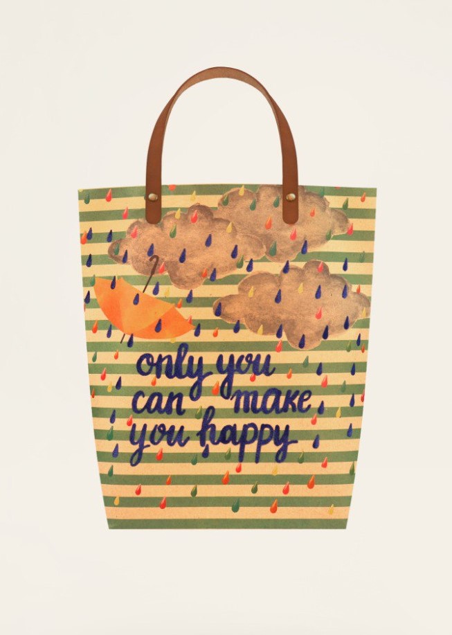 VILO BAG بگ دسته دار کرافت سایز سه 2021203010