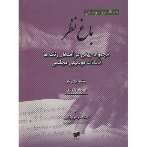 باغ نظر مجموعه پیش در آمد ها رنگ ها قطعات موسیقی مجلسی فرامرز پایور(افکار)