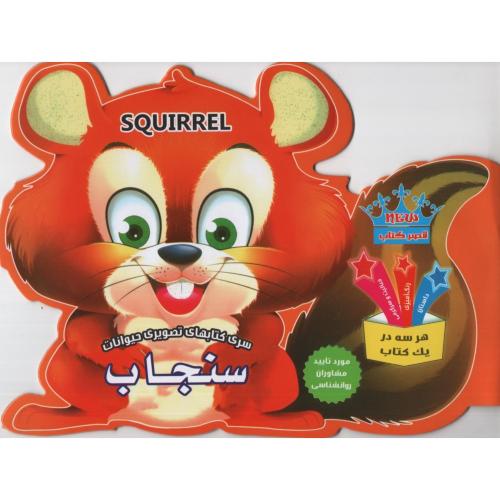 سری کتاب های تصویری حیوانات سنجاب(قصر کتاب)