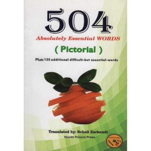 504 واژه کاملا ضروری تصویری جیبی(نوین پویا)
