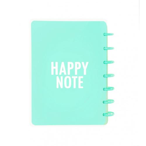 Happy note 201401D سبز آبی(آبرنگ)