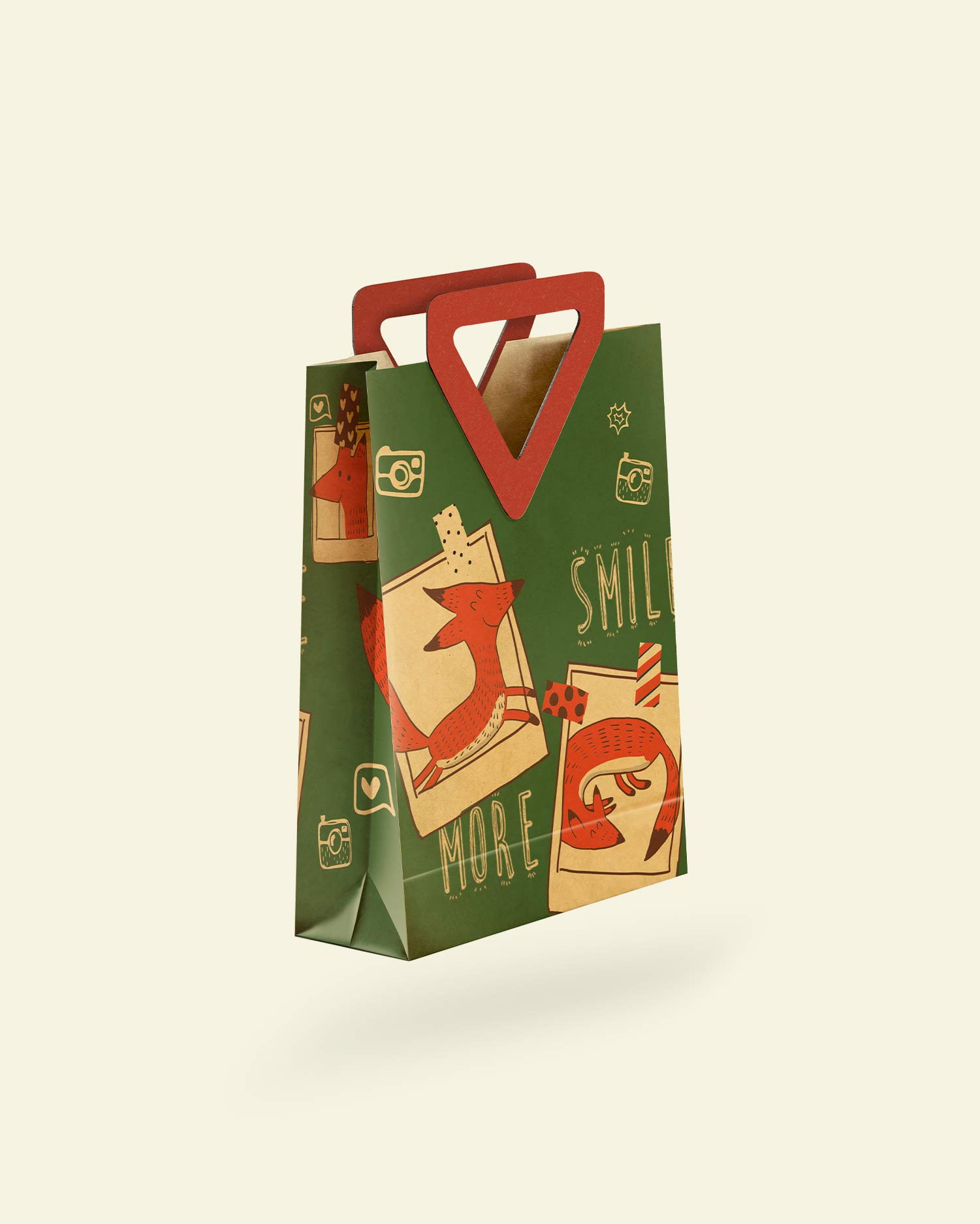 X BAG بگ دسته دار کرافت سایز یک 2021101024