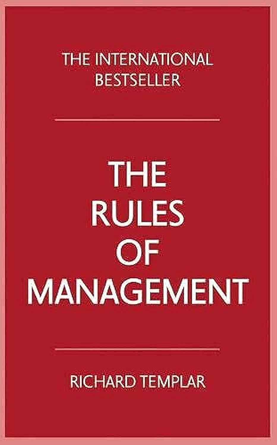 the Rules of Management 2nd Edition - Templar(FT Press)