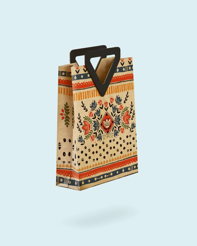 X BAG بگ دسته دار کرافت سایز سه 2021103054