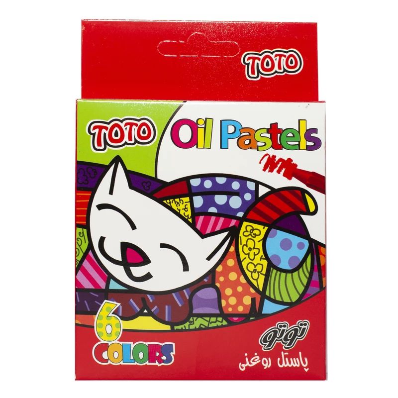 پاستل 6 رنگ 2136 توتو TOTO