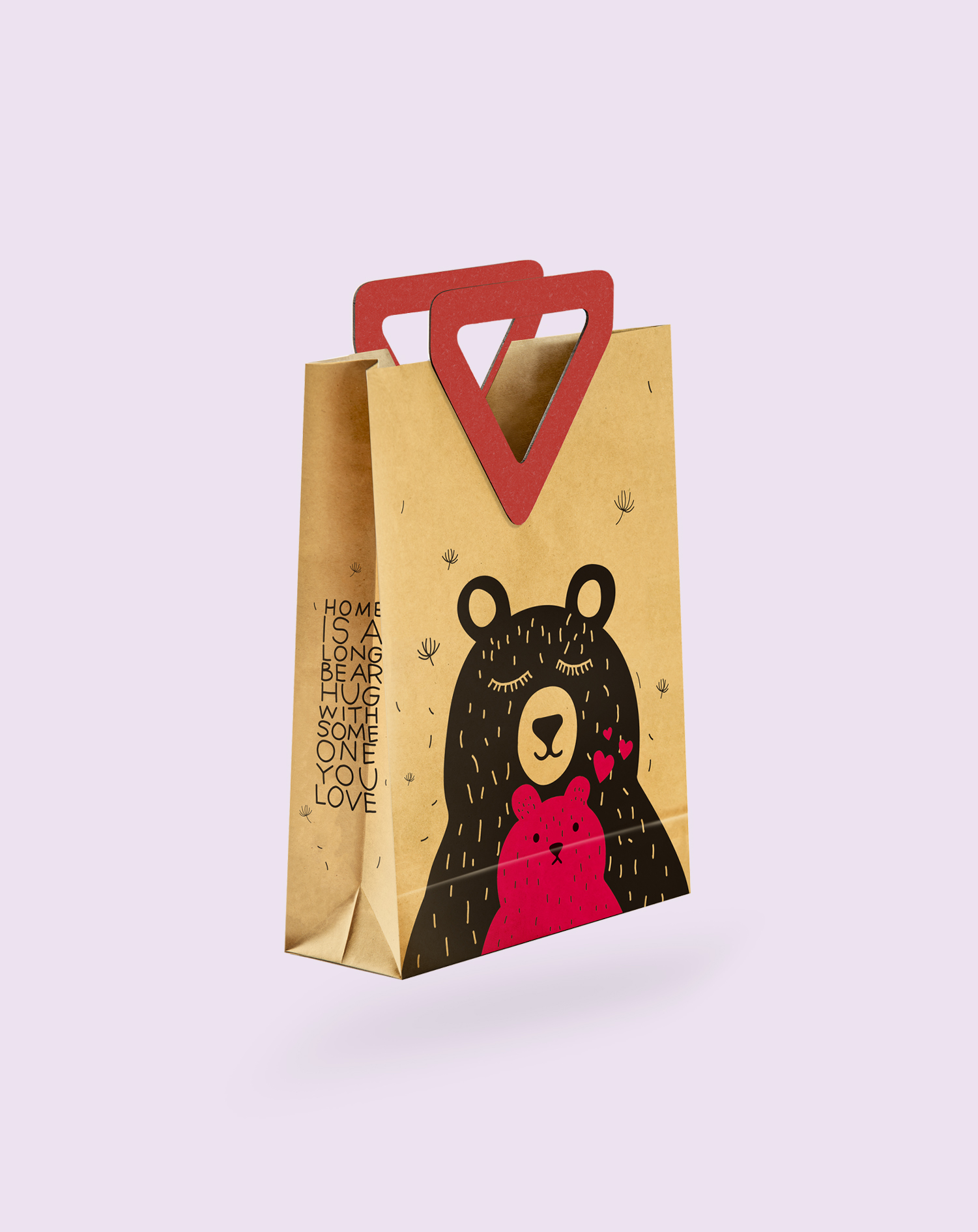 X BAG بگ دسته دار کرافت سایز یک 2021101037
