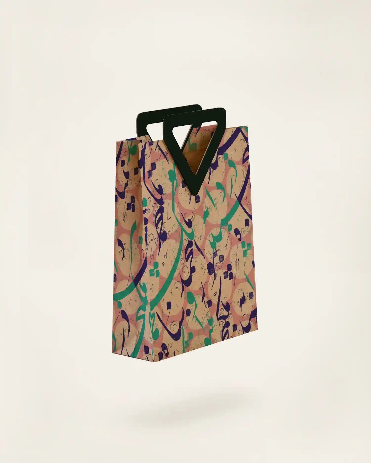 X BAG بگ دسته دار کرافت سایز دو 2021102040