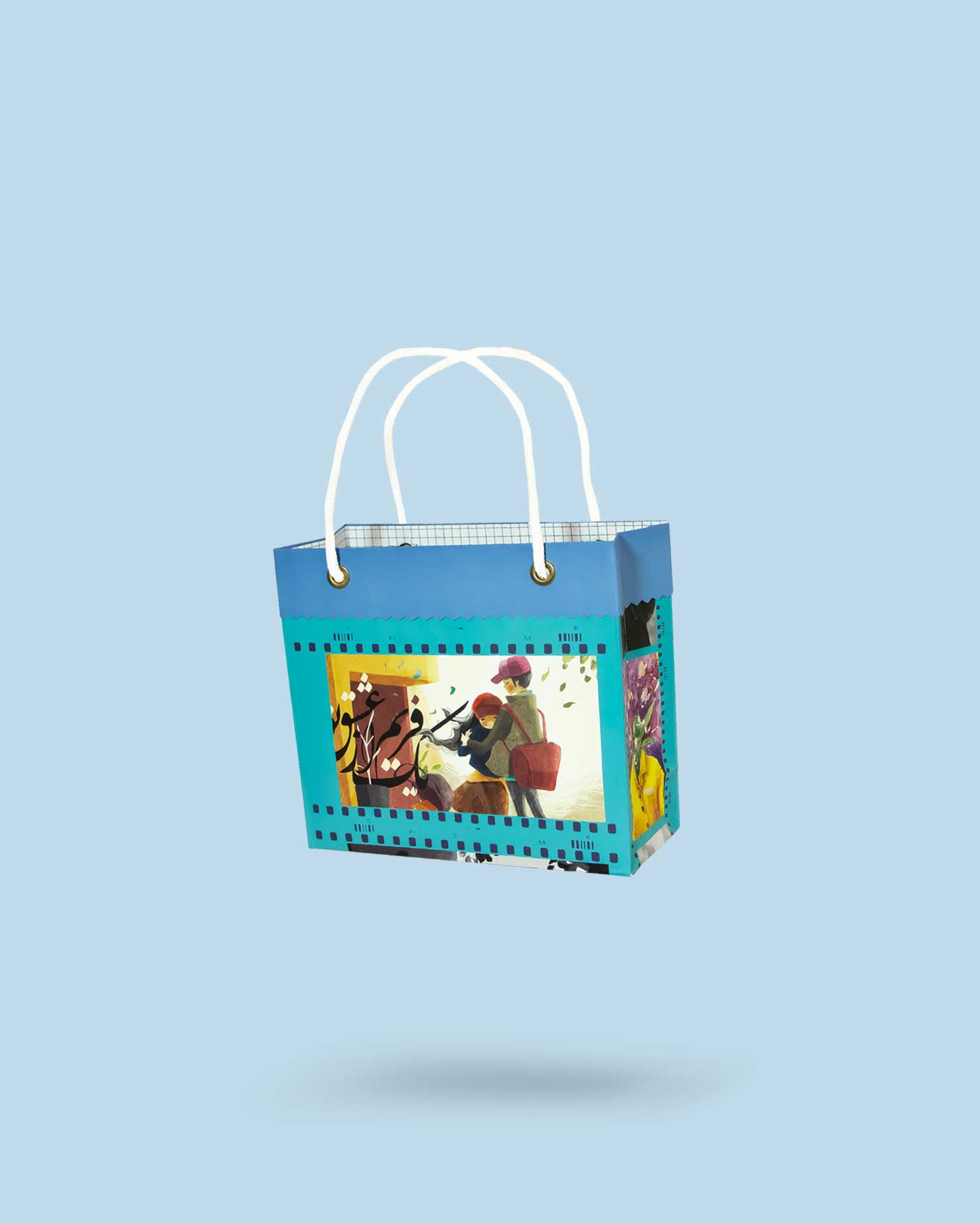 X BAG بگ دسته دار گلاسه سایز شش 2021006018