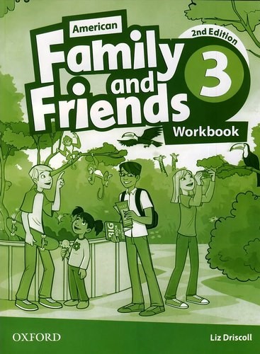 American Family and Friends 2nd 3 SB+WB+CD+DVD(OXFORD)