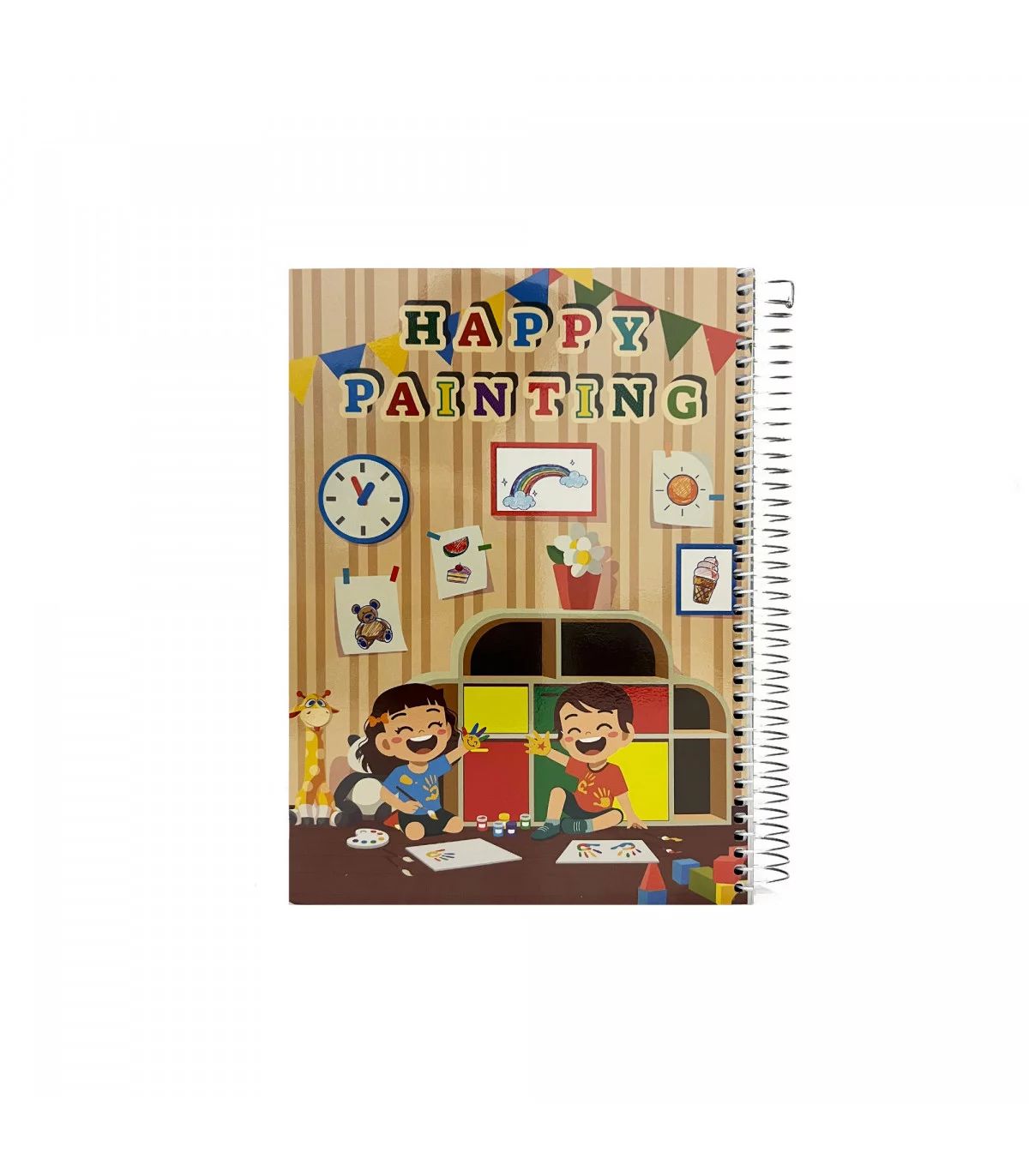 دفتر نقاشی 80 برگ سیمی طلقی PN-7078(پاپکو PAPCO)