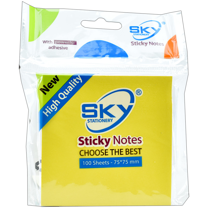 استیک نوت اسکای  75*75 50 برگ SKY
