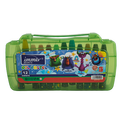 پاستل 12 رنگ طلقی ایمر IMMER